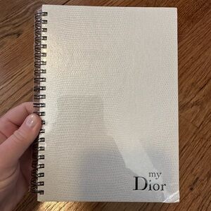 My Dior Workbook Notebook Spiral Journal